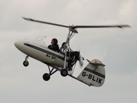 G-BLIK @ EGSV - Autogyro G-BLIK designed & piloted by Wing Commander Ken Wallis - by John Hutchison