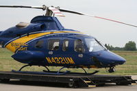 N432UM @ OZW - Michigan Life Flight Bell 430 - by Florida Metal