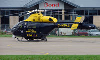 G-WPAS @ EGBJ - Wiltshire Police and Ambulance MD900 Explorer noted at Gloucestershire Airport  UK in Sept 2008 - by Terry Fletcher