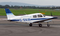 G-EKIR @ EGBJ - Pa-28-161 noted at Gloucestershire Airport  UK in Sept 2008 - by Terry Fletcher
