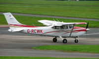 G-RCWK @ EGBJ - Cessna noted at Gloucestershire Airport  UK in Sept 2008 - by Terry Fletcher