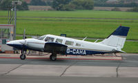 G-CAHA @ EGBJ - Piper Seneca noted at Gloucestershire Airport  UK in Sept 2008 - by Terry Fletcher