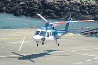C-GHJP @ CBC7 - Sikorsky S-76A  - Vancouver Harbour - by David Burrell