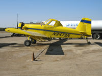 N9179N @ L19 - Tri-Star Agrinautics 1989 Air Tractor Inc AT-401 rigged as sprayer @ Wasco, CA - by Steve Nation
