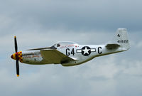 F-AZSB @ EGSU - High speed pass during the Flying Legends 2008.