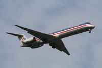 N581AA @ MCO - American MD-82 - by Florida Metal