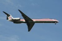 N581AA @ MCO - American MD-82 - by Florida Metal