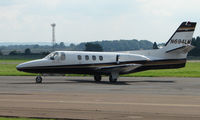 N694LM @ EGBP - Citation 500 on display at Kemble 2008 - Saturday - Battle of Britain Open Day - by Terry Fletcher