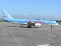 G-BYAK @ EGNX - Thomson Boeing 757 - by Simon Palmer
