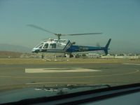 N811HP @ POC - CHP taking off at Brackett - by Helicopterfriend