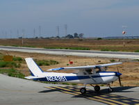 N24351 @ PAO - 1977 Cessna 152 (no one taxys faster than '351!) @ Palo Alto, CA - by Steve Nation