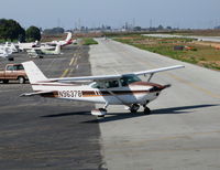 N96378 @ PAO - 1978 Cessna 182Q crossing taxiway @ Palo Alto, CA - by Steve Nation