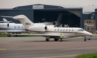 N88EJ @ EGGW - American Cessna 750  - Visitor to Luton In September 2008 - by Terry Fletcher