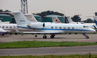 N94AE @ EGGW - American Gulfstream G1159C  - Visitor to Luton In September 2008 - by Terry Fletcher