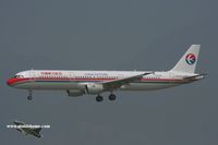 B-6366 @ VHHH - China Eastern Airlines - by Michel Teiten ( www.mablehome.com )
