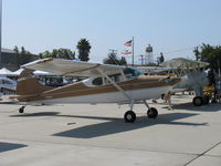 N4695C @ CMA - 1953 Cessna 170B, Continental C145 145 Hp - by Doug Robertson