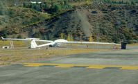UNKNOWN @ KASE - Glider lying at the end of taxiway A at Aspen. - by Victor Agababov