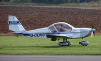 G-CDXS @ EGBT - Eurostar EV-97  - A visitor to the 2008 Turweston Vintage and Classic Day - by Terry Fletcher