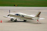 N3370W @ CID - Sitting on the Landmark ramp