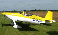 G-BZRV @ EGBT - Vans RV-6 - A visitor to the 2008 Turweston Vintage and Classic Day - by Terry Fletcher