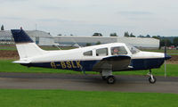G-BSLK @ EGBW - 1979 Piper Pa-28-161 at Wellesbourne - by Terry Fletcher