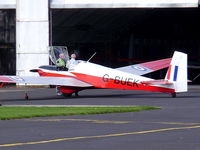 G-BUEK @ EGSF - Previous ID: XZ559 - by chris hall