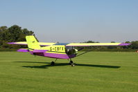 G-CBFX @ EGTH - 2. G-CBFX visiting Shuttleworth (Old Warden) Aerodrome. - by Eric.Fishwick