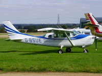 G-BSUE @ EGSP - Previous ID: N756TB - by chris hall