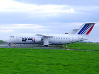 EI-DEW @ EGSH - Stored at Norwich Airport - by chris hall