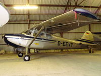 D-EEVY @ EGSL - in the main hangar at Andrewsfield - by chris hall