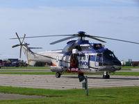 LN-OLC @ EHKD - Airshow or not, this helo is ready for emergencies at the North Sea - by Alex Smit