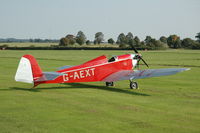 G-AEXT @ EGTH - 2. G-AEXT at Shuttleworth Evening Flying Display - by Eric.Fishwick