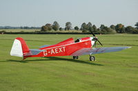 G-AEXT @ EGTH - 2. G-AEXT at Shuttleworth Evening Flying Display