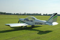 G-CTAV @ EGTH - 1. G-CTAV at Shuttleworth Evening Flying Display