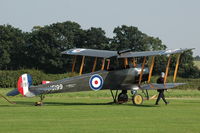 G-ADEV @ EGTH - 2. G-ADEV at Shuttleworth Evening Flying Display - 110 hp and 75 mph - by Eric.Fishwick