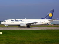D-ABXY @ EGCC - Lufthansa - by chris hall