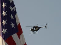 N98593 @ POC - Pomona Police American Flag Crew - by Helicopterfriend