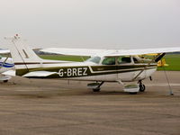 G-BREZ @ EGSU - Previous ID: EI-CHS - by chris hall