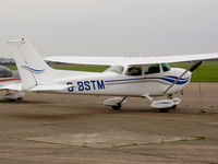 G-BSTM @ EGSU - Previous ID: N4243Q - by chris hall