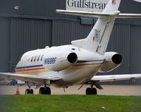 N168BF @ EGGW - Hawker 800XP at Luton - by Terry Fletcher