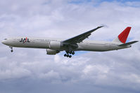 JA738J @ EGLL - Japan Airlines - JAL Boeing 777-300 - by Thomas Ramgraber-VAP