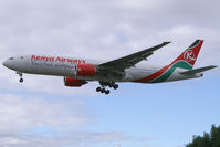 5Y-KQS @ EGLL - Kenya Airways Boeing 777-200 - by Thomas Ramgraber-VAP