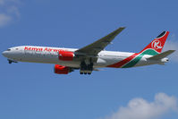 5Y-KQT @ EGLL - Kenya Airways Boeing 777-200 - by Thomas Ramgraber-VAP