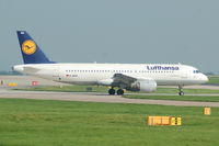 D-AIQA @ EGCC - Lufthansa - Taxiing - by David Burrell
