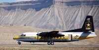 85-1608 @ KGJT - At Grand Junction Airshow. Golden Knights airlifter. - by Victor Agababov