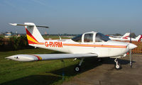 G-RVRM @ EGCB - Piper Pa-38-112 photographed at Manchester Barton Open Day in Sept 2008 - by Terry Fletcher