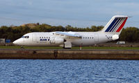 EI-RJW @ EGLC - CityJet operating Air France franchise into London City - by Terry Fletcher