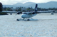 C-FGQE @ CYWH - Dehavilland DHC-6 Series 100 - West Coast Airlines 609 - by David Burrell