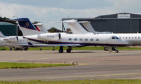 N776JB @ EGGW - Gulfstream G450 at Luton - by Terry Fletcher