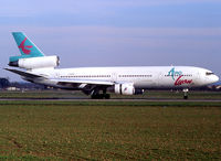 F-BTDD @ LFBO - Landing rwy 14R - by Shunn311